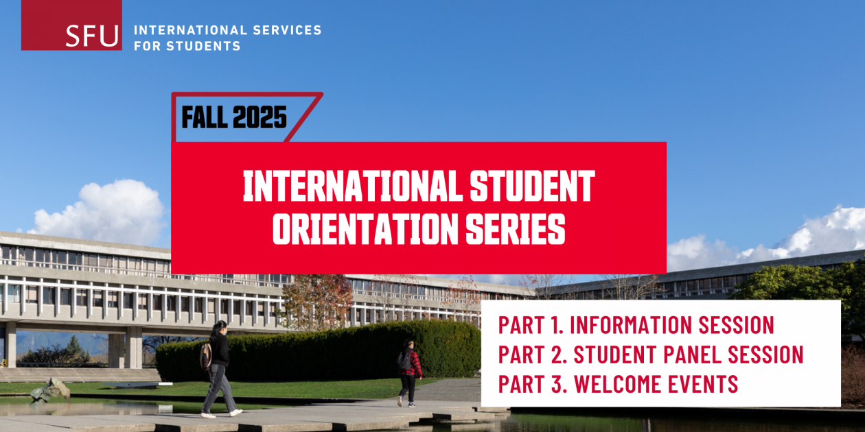 Fall 2025 International Student Orientation Series (Part 1 ...